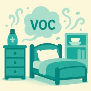 空気の発生源は建材、什器、家具