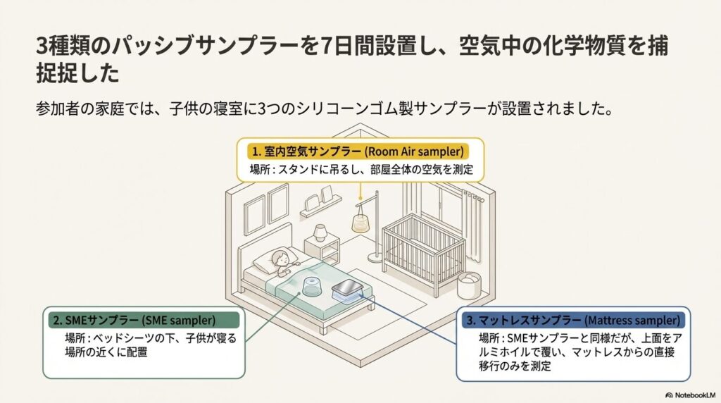 化学物質サンプリング方法